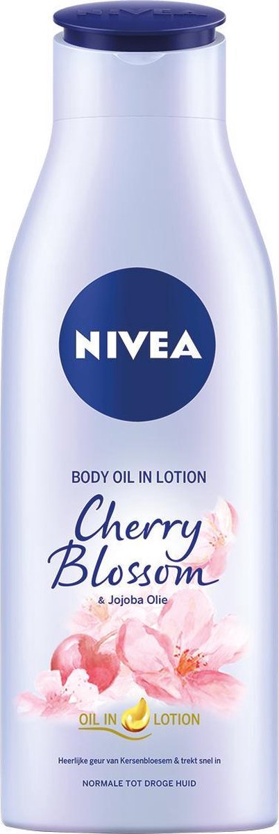 NIVEA Kersenbloesem & Jojoba Bodylotion - Body Olie in Lotion - 200 ml