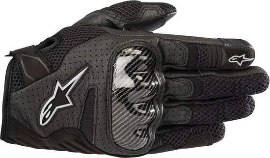 Alpinestars Stella SMX-1 Air V2 dames motorhandschoenen zwart roze
