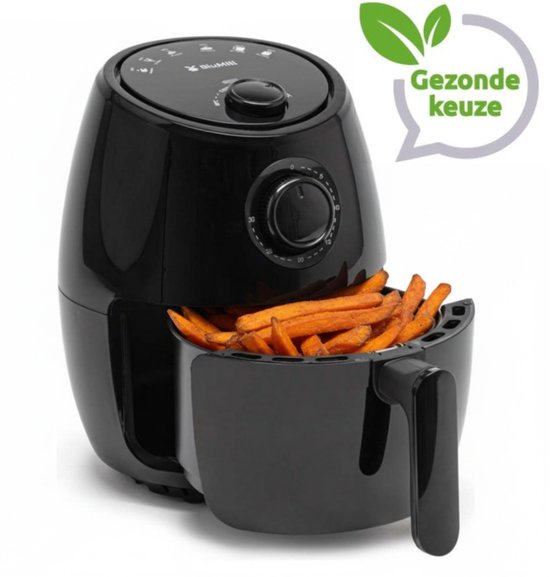 BluMill mini airfryer 2 liter ultracompact