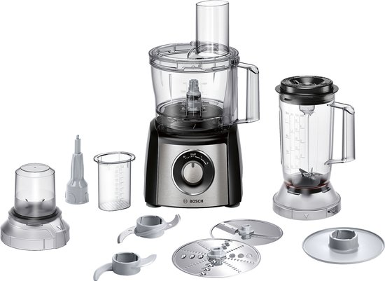 Bosch MultiTalent 3 foodprocessor MCM3501M zwart