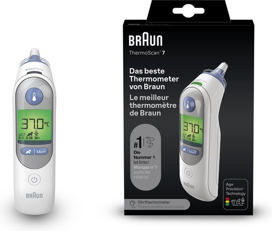 Braun ThermoScan 7 IRT 6520 oorthermometer