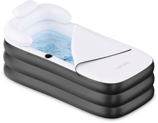 Care-Less Opblaasbaar Ligbad met elektrische pomp en afvoerslang volwassenen