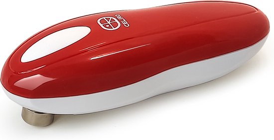 Celiro A1 Elektrische Blikopener rood draadloos compact keuken