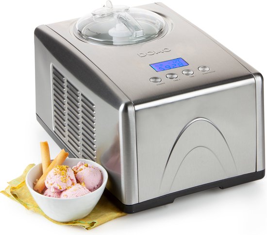 Domo DO9066I roomijsmachine zelfvriezend met compressor 1,5L