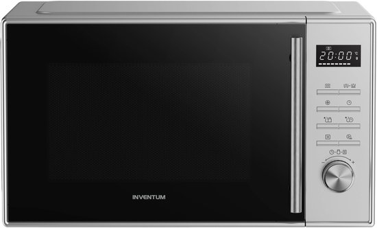 Inventum MN237CS Combimagnetron 23L zilver met grill en hetelucht 900W