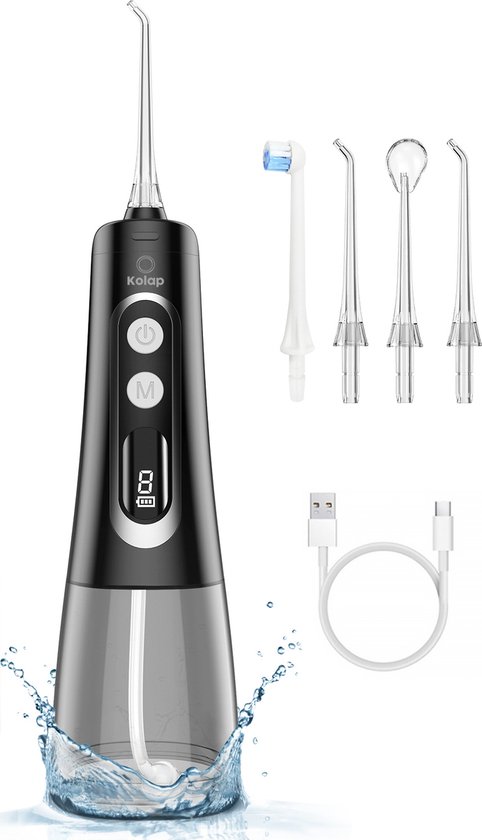 Kolap waterflosser 9 standen IPX7 waterdicht