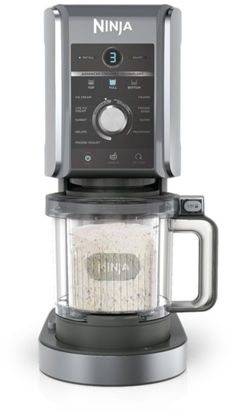 Ninja CREAMi Deluxe NC502EU ijsmachine 10 programma's 1,4L