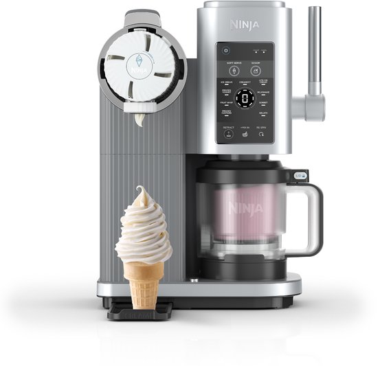 Ninja CREAMi SPIN NC701BU softijs- en schepijsmachine