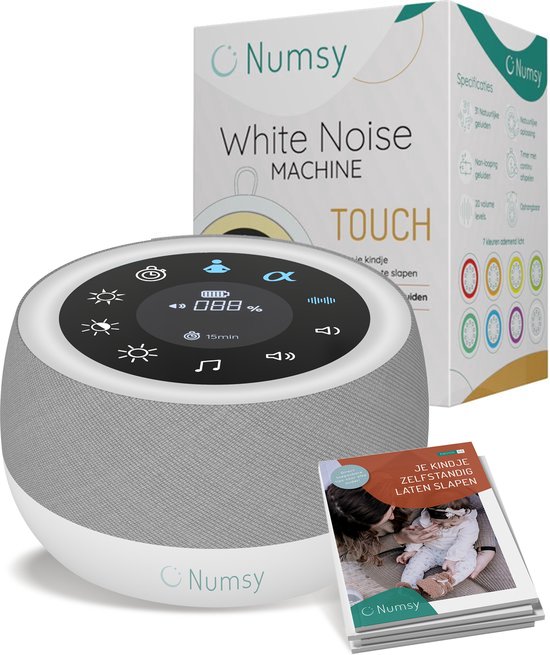 Numsy Touch White Noise Machine met touchbediening