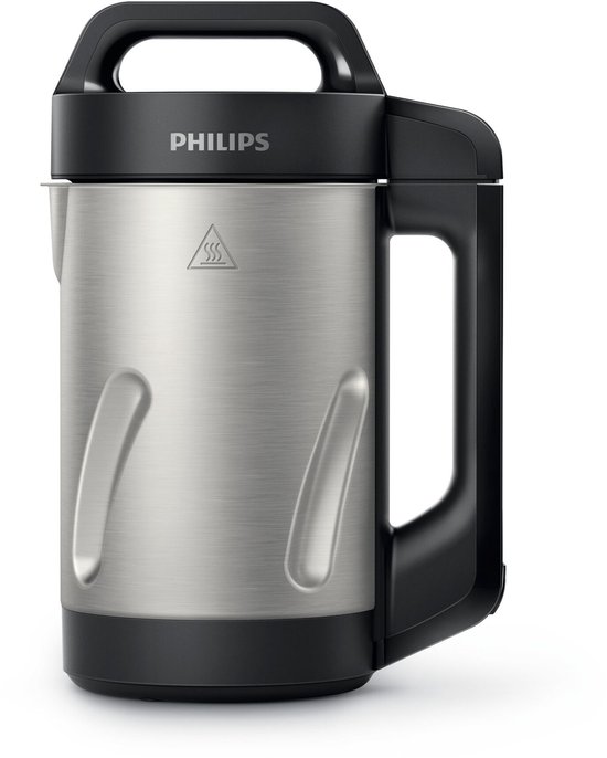 Philips Viva HR2203/80 Soepmaker wit zwart koken blenden groente