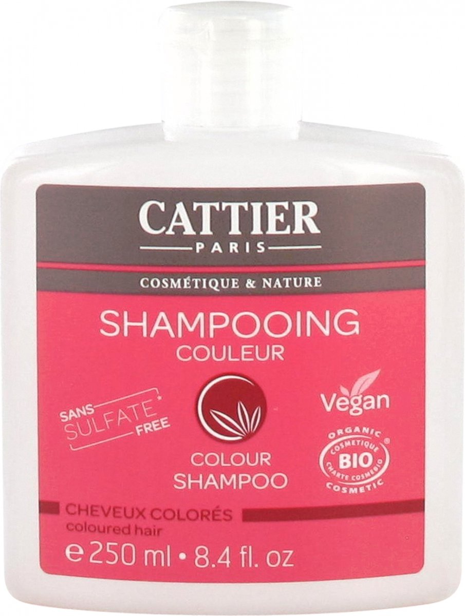 Cattier Shampoo voor Gekleurd Haar van 250 ml, bio-keurmerk