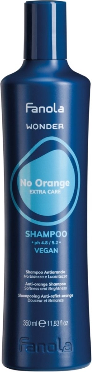 Fanola Wonder No Orange Shampoo van 350 ml