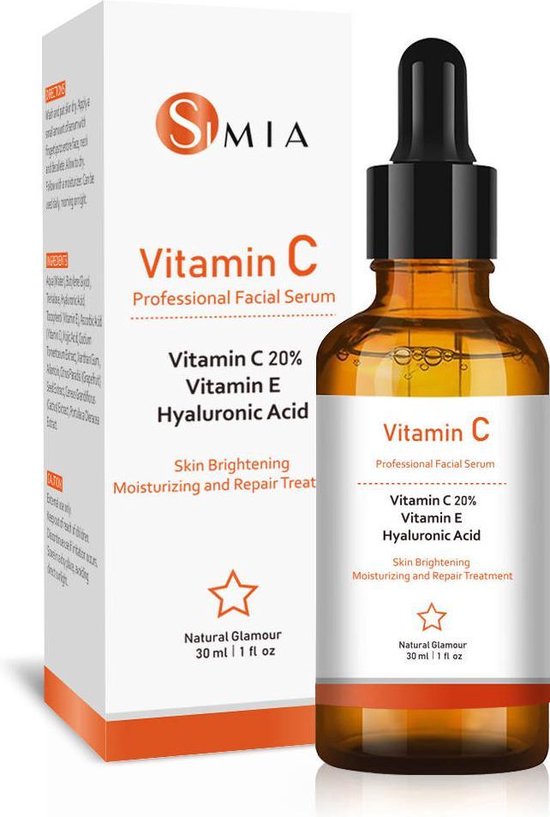 Simia Original Vitamine C Serum 30ml met vitamine E en hyaluronzuur