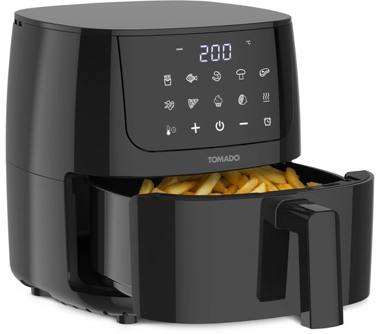 Tomado TAF2002B mini airfryer 2 liter met digitaal display